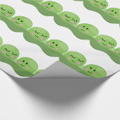 Erwten in peul cadeaupapier (Hoek)