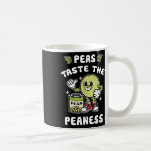 Erwten proeven de Peaness Peas Beans Rude Joke Koffiemok