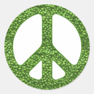 Erwten Ronde Sticker