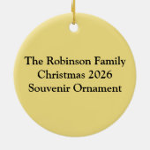 Erwtenliefdeswortelen, geschikt voor groen en Oran Keramisch Ornament (Achterkant)