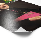 Erzbischof Marciel Lefebvre mit Wappen Foto Afdruk (Hoek)