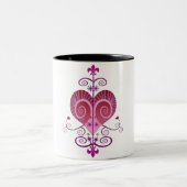 ERZULI FREDA DAHOMEY VEVE FROSST VERRE BEER MUG (Centre)