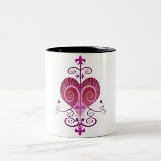 ERZULI FREDA DAHOMEY VEVE FROSTED GLASS BEER MOK (Center)