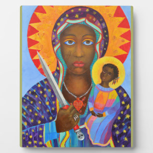 Erzulie Dantor Black Madonna Voodoo Fotoplaat