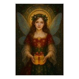 ES001_Enchanting Fairy - Christmas Edition #1 Perfect Poster