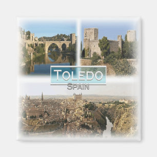 ES0133 Europa, Spanje, Toledo, Koelkast Magneet