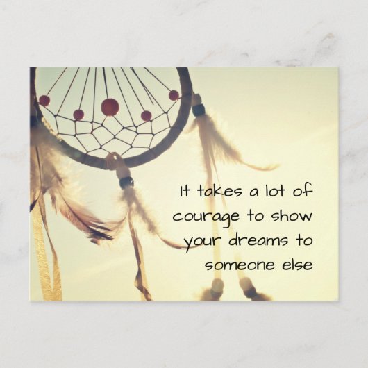 Es braucht viel Mut Briefkaart (Voorkant)