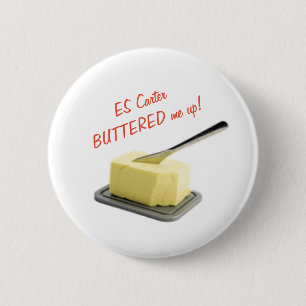 ES Carter heeft me wakker gemaakt. -Badge Ronde Button 5,7 Cm