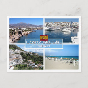 ES Costa del Sol - Nerja - Puerto Banus - Marbella Briefkaart