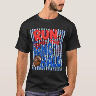 Es Football Ren De Ballen Game Day Football T-shirt