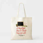 ES leraar waardering geschenken aangepaste leraren Tote Bag (Voorkant)