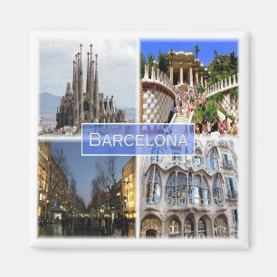 ES * Spanje - Barcelona Magneet