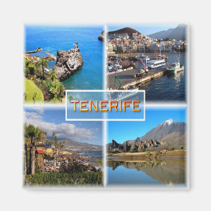 ES Tenerife - Los Gigantos - Santa Cruz - El Teide Magneet