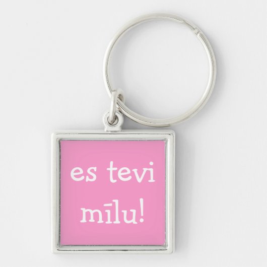 es tevi milu ! sleutelhanger (Voorkant)