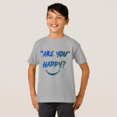 Es-Tu Heureux ? T-shirt pour enfants (Devant entier)