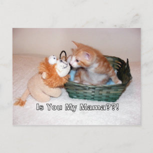 Es-tu ma maman ? ? ! ! Carte postale