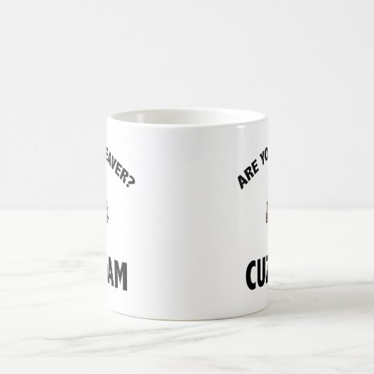 Es-Tu Un Castor ? Cuz Dam Coffee Mug (Centre)
