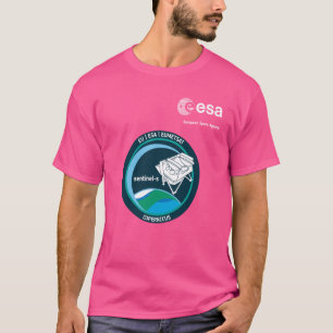 ESA European Space Agency Mission Sentinel-5 Patch T-shirt