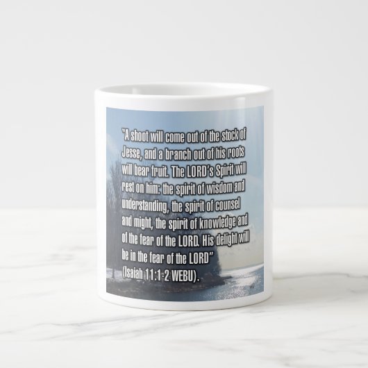 Ésaïe 11:1-2 WEBU Mug (Devant)