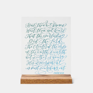 Ésaïe 40:28