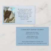 Ésaïe 40:31 Carte de visite de l'Église (Devant / Derrière)