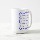 Ésaïe 43:18 - 15 oz. Mug (Devant droit)