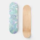 Esaïe 43:2 Quand tu vas... Skateboard (Recto)