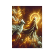 Ésaïe 53:6–7 Cartes KJV - Agneau pour l'abattoir