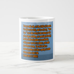 Ésaïe 58:9-11 WEBU Mug