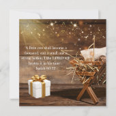 Esaïe 60:22 Faire-part de grossesse (Devant)