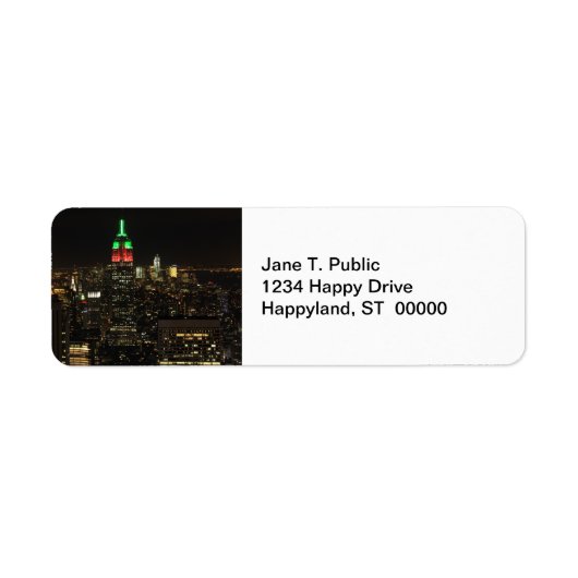 ESB Kerst Kleuren 's nachts 01 Etiket (Voorkant)