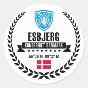 Esbjerg Ronde Sticker