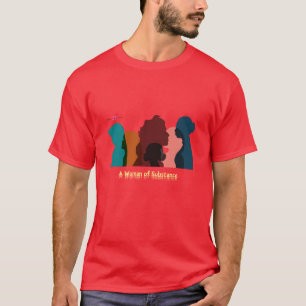 ESC - T-shirt design #03 (Une femme de substance)
