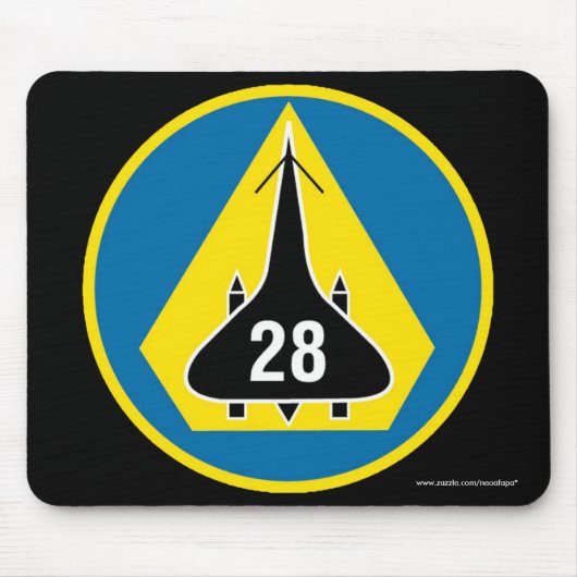 Escadron de cadet d'USAFA 28" tapis de souris de (Devant)
