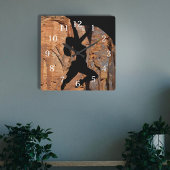 Escalade Aventure Acrylique Horloge murale