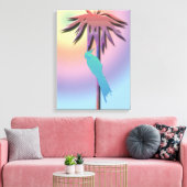 Escalade Cockatiel Palm Tree Canvas Impression (Insitu(Salon))