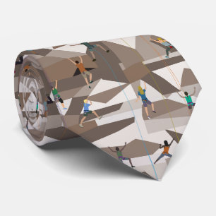 Escalade de roche dans le Cravate Browns