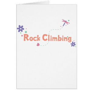 Escalade de roche de jardin de libellule