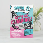 Escalade de roche personnelle filles Invitation d' (Debout devant)