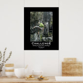 Escalade en plein air Poster de motivation (Cuisine)