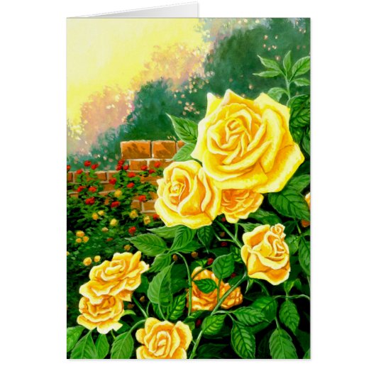 Escalade peinte Roses Jaunes (Devant)