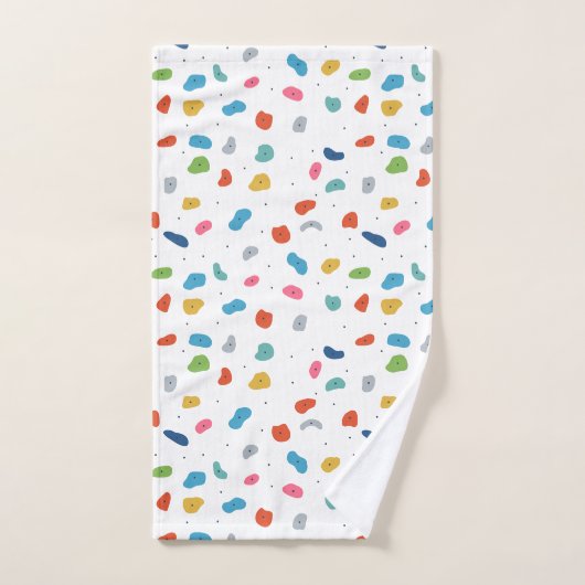 Escalade Roche Cute Kids Colorée (Serviette à main)