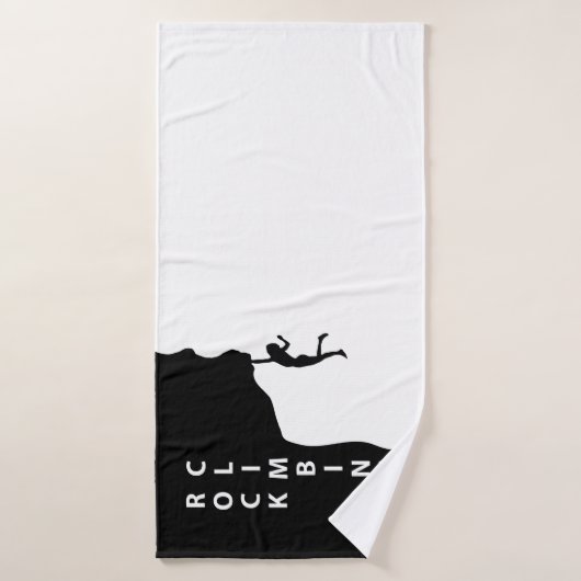 Escalade rock (Serviette de bain)