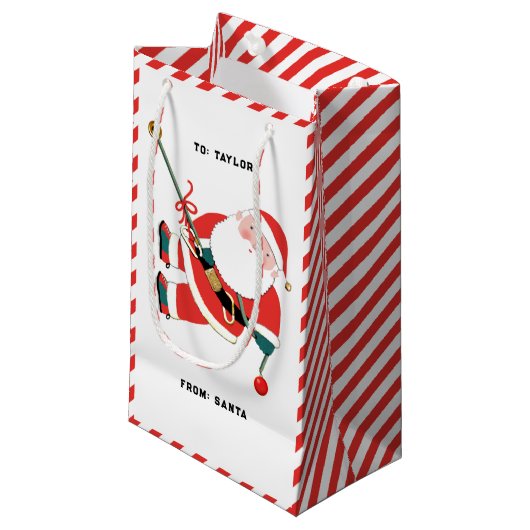 Escalade Rock créative Sac cadeau de Noël (Devant Angle)