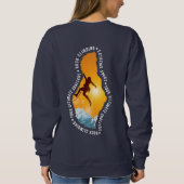 Escalade rock | Femmes Sweatshirts (Dos)
