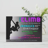 Escalade rock Invitation d'anniversaire - Montons (Debout devant)