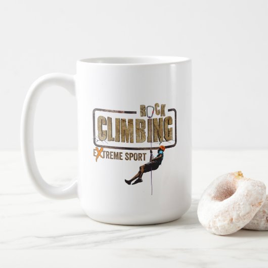 Escalade rock | Mug classique #15 (Avec donut)