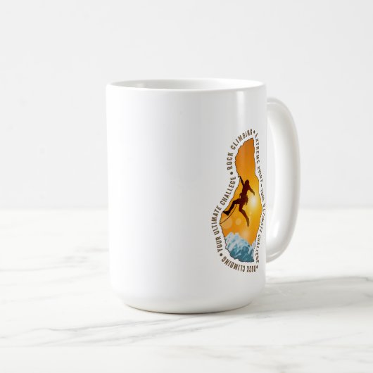 Escalade rock | Mug classique #15 (Devant droit)