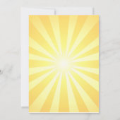 Escalade Rock personnelle Invitation d'anniversair (Dos)