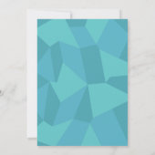 Escalade Rock personnelle Invitation fête d'annive (Dos)